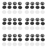 Mengmen 6 Sets Lautsprecher Lautsprecher Ständer Füße Plattenspieler DIY Lautsprecher Ständer Shock Pin und Pads Zubehör