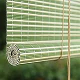 Fenster-Rollo Bambus, Bambus-Rollo Natur, Sichtschutz Rollo, Holz Jalousie, Licht Filternd, Leicht Zu Pflegen, Langlebig, Maßanfertigung, Für Gärten, Schlafzimmer, Wohnräume