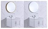 Kleiner Spiegel Badezimmer Badezimmer Spiegel Make- up Spiegel Winde Badezimmer Spiegel Wand Hängender Spiegel Große Runde Spiegel Kreative Spiegel Wand Hängen Runde Spiegel Veranda Dekorative Spiegel