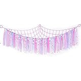 Stofftier-Netz-Hängematte, Stofftier-Aufbewahrung, hängende Plüschnetz-Hängematte für Puppen, Wand-Eck-Netzhalter,