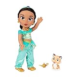 Disney Princess Singende Jasmin Puppe 35 cm, singt „A Whole New World“, inklusive Zubehör für zusätzlichen Spielspaß, perfekt für Mädchen ab 3 Jahren