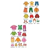 STOBOK 1 Blatt Kleidungsklassifizierungsaufkleber Schrank Kleiderschrank Dekorative Etiketten Aufkleber Kleidungsorganisationsaufkleber Kommodenaufkleber Etiketten Aufkleber Für
