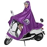 prom-note Motorad Regenmantel Regenumhang Wasserdichter Poncho Motorradmantel Qualitäts Poncho Regen Gang Für Das Fahrrad Der Frauen Männer/Ebike/Motorrad/Rollerradfahren