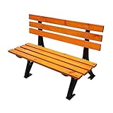 LHX Gartenstühle for den Außenbereich, Parkstühle for den Außenbereich, Ruhesitze for den Park, Freizeitstühle aus Holz (Size : 150cm)