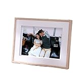 Bilderrahmen/Bilderrahmen Europäischer Bilderrahmen aus Holz Prüfung/Hochzeit/Familienporträt Montage Bilderrahmen Einfache Atmosphäre Bilderrahmen Ornament Rahmen (Farbe: Gold, Größe: 10 Zoll) Good