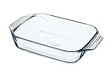 Pyrex 409000 Bräter/Auflaufform, rechteckig, 39 x 25 cm