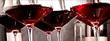 Pro-Art-Bilderpalette Red Wine I Glas-Art, bunt, 50 x 125 x 1,4 cm
