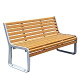 TRGCJGH Gartenbank Parkbank Sitzbank Bank für 2-3 Personen, für Garten, Balkon, Terrasse & Park, Outdoor Bank Gartenmöbel(120X50X79cm/47.2X19.6X31.1in)