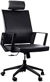 Office-Rezeption runder Tisch - Boss Stuhl Luxus Bürostuhl Chefsessel Ergonomischer Stuhl Videospielstühle Hohe Rückenlehne Chefsessel Leder Ergonomischer Computertisch Drehstuhl mit Ti