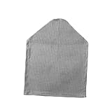 VILLCASE 2 Stück Waschbare Couch-Ledersessel Leder-Schlafsofa Federspeicher Couch-Armschoner Stühle Seitliche Schutzhülle Schutzhülle Hellgrau Set Mit Hoher Rückenlehne