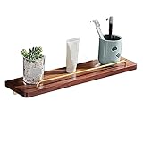 Duschablage Badregal Badezimmer Regal Duschregale Aus Holz Ohne Bohren, Duschkorb Zur Wandmontage Für Badezimmer Und Küche Duschregal Duschkorb (Color : A, Size : 40cm)