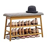 SXFYWYM Haushalt Schuhregal Aufbewahrungshocker Schuhschrank Aufbewahrung Wechselhocker Rechteckiger Sitz Schuhregal Schuhregal Mit Türen Eingangsbank Mit Schuhaufbewahrung Und Garderobe