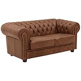 Max Winzer Sofa 2-Sitzer Norwin, Cognac