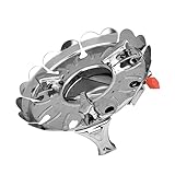 Toddmomy 1 Stück Edelstahl-Alkoholofen Outdoor-Kocher Grillzubehör Elektroherd Piezo-Kocher Kleiner Wanderkocher Kleiner Herd Einfacher Edelstahl-Silber-Heizalkohol-Kocher