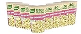 Knorr Big Pasta Snack Pot Käse-Sahne-Sauce leckeres Instant Nudelgericht fertig in nur 5 Minuten 8 x 92 g Becher