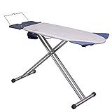 Mabel Home Extra-Wide Ironing Pro Board with Shoulder Wing Folding, 8 Feature, with + Extra Cover