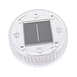 LABRIMP Schwimmbadbeleuchtung Pool Für Erwachsene Dekorative Außenbeleuchtung Türdekoration Solar-Poolbeleuchtung Für Den Außenbereich Schwimmendes Licht Schwimmende