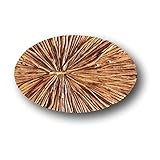 Möbel Bressmer LUNAR Design Wandlampe LED Innen Teakholz - Rustikal Wandleuchte für Flur Treppenhaus Schlafzimmer 100% Handarbeit und Unikat aus recyceltem Treibholz