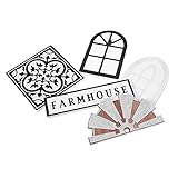 Garneck 5 Stück Tablett-Dekorationen Foto-Requisiten Frühlings-Tablett-Dekor Rustikales Etagen-Tablett Esstisch-Dekor Tisch-Tablett Adornos para Mesa De Hängedekoration