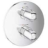 GROHE Grohtherm 1000 Neu Wannenarmatur mit 2-Wege-Umstellung (Wanne oder Brause) für GROHE Rapido T Unterputz-Thermostat 19986000
