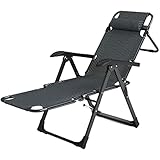 TOMOST Praktikabilität Büro Zero Gravity Lounge Chair Verstellbarer Zero Gravity Lounge Chair Reclining Patio Lounger Chair für drinnen und draußen luxuriös