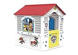 Chicos - Paw Patrol Spielhaus Kinder Outdoor Robuster und langlebiger Kunststoff | Schnelle und einfache Montage/Demontage. Gartenhaus für Jungen und Mädchen ab 3 Jahren (89526)