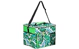 Marple Tex 30L Hochwertige Kühltasche, Picknicktasche, Thermotasche, Isolierte Tasche für Getränke, Faltbare grüne Kühltasche sportlich, Lunch Bag