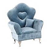 Baoblaze Sofa Couch Schmuckkästchen Schmuckkästchen Schmuckkästchen 1/6 Sofakissen für Wohnzimmer, Blau