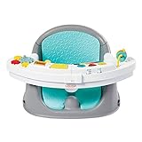 Infantino Music & Lights 3 in 1 Discovery Seat & Booster - Growing Baby Chair Booster Seat & Dining Chair - With Toys and Snack Tray - For Babies and Toddlers