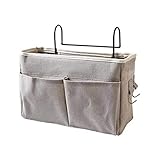 Nachttisch-Aufbewahrungs-Organizer, Bett, Schreibtisch, Tasche, Sofa, TV, Fernbedienung, hängender Caddy, Couch-Aufbewahrung, Organizer, Betthalter-Taschen (Farbe: 3er-Pack)