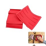 Ofenhandschuhe Topfhandschuhe Silikon Backofen Handschuhe - Multifunktionale, Anti-Rutsch mit Hitzebeständige Silikonhandschuhe für Backöfen, Mikrowellen, Grills und Schneidebretter-1 Paar