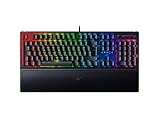 Razer BlackWidow V3 (Green Switch) - Mechanische Gaming Tastatur (Klickende Mechanische Switches, Doubleshot ABS-Tastenkappen, Medientasten, Handballenauflage) QWERTZ DE-Layout | Schwarz