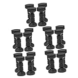 Veemoon 20 Stück Möbel-Fallschutz Couch-Stütze Bettwand-Stoßstange Verstellbare Bettrahmen Schrankstopper Kopfteil-Stopper Runder Bettrahmen Bett-Geräuschstopper