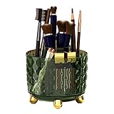 Youding 360 drehbarer Make-up-Organizer,Make-up-Organizer-Halter | Rotierender Desktop-Kosmetik-Schreibtisch-Aufbewahrungsbehälter für Make-up-Pinsel, Lippenstift