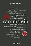 Rammstein. 100 Seiten (Reclam 100 Seiten)