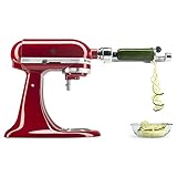KitchenAid KSM1APC Spiralschneider-Aufsatz, Edelstahl, Silber