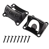 YAODHAOD Flaschenöffner Wand 2 Stück,Vintage Flaschenöffner Wandmontage für Bars, Restaurants, Cafés, Küchen (Schwarz B)