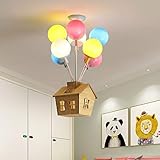 Deckenleuchte/Deckenlampe LED Ballon Deckenleuchte Wohnzimmer Esszimmer Baby Deckenleuchten dekorative Kinder Deckenlampe Kinder Junge Mädchen Zimmerlampe Deckenleuchten Wohnzimmer (Color : A, Size