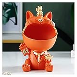 WQQLQX Statue Aufbewahrungsbox Dekoration Glückkatze Statue Kunst Skulptur Tür Schuhschrank Key Süße Aufbewahrungsbox Dekoration Handwerk Figuren Skulpturen (Color : B)