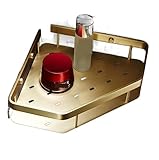 Badezimmer Regal Duschablage Duschregal Wandmontiertes Dusch-Caddy-Regal, Schneller Abfluss, Dusch-Organizer, Aufbewahrung Für Badezimmer, Küche, Wohnheim Badregal Dusche Ablage Duschkorb ( Color : B