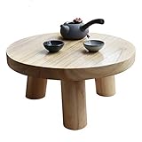 Beistelltisch Kreativer Kleiner Teetisch, Mini-Teetisch, Erkerfenstertisch, japanischer Stil, einfacher Balkon-Couchtisch, Größe, Größe optional Kaffeetisch Kleiner Sofatisch (Size : Small)