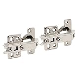 Soft-Close-Türscharniere, hydraulische Stoßdämpfung, verstellbare Schrankscharniere, vernickelte Oberfläche, schützen Ihre Finger für den Platz auf der Theke