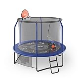Unix Line Supreme Game Outdoor Trampoline for Children and Adults, Safety Tested (TÜV/GS). Premium Equipment Set Included, Ready-to-Draw Permatron™ (USA) Jumping matt.