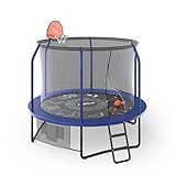 Unix Line Supreme Game Outdoor Trampoline for Children and Adults, Safety Tested (TÜV/GS). Premium Equipment Set Included, Ready-to-Draw Permatron™ (USA) Jumping matt.