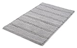 Kleine Wolke Badteppich Monrovia, Platin, 70 x 120 cm