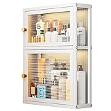 Über dem Toilettenschrank, Badezimmerschrank-Organizer, platzsparendes Toilettenregal, kein Bohren, Wandmontage, Duschkabine, Shampoo-Organizer, Medizinschrank für Küche/Wäscherei/Schlafzimmer