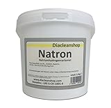 Natron 2,5 kg in pharmazeutischer Qualität – Natriumhydrogencarbonat (E500ii) - Backsoda - Bakingsoda - Basenbad - Hausmittel zum Backen, Reinigen, Baden, Gerüche Neutralisieren & DIY-Kosmetik