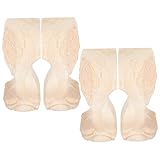 ORFOFE 4 Stück Holzmöbelfüße Holztischbeine In Schrank Kommode Holzfüße Für Möbel Unfertige Möbel Brötchenfüße Für Möbel Tischfüße Möbelfüße Holz Holzbeine Sofa