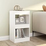homiuse Wohnzimmer MöBel Weiß 40x30x72 cm Holzregal Raumteiler Holzregal Lagerregal Treppenregal BüCherregal Holz MöBel FüR Arbeitszimmer Aktenregal Wohnzimmer Regal