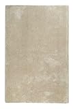 wecon home Kuschelig weicher Esprit Hochflor Teppich, bestens geeignet fürs Wohnzimmer, Schlafzimmer und Kinderzimmer RELAXX (70 x 140 cm, Creme beige meliert)